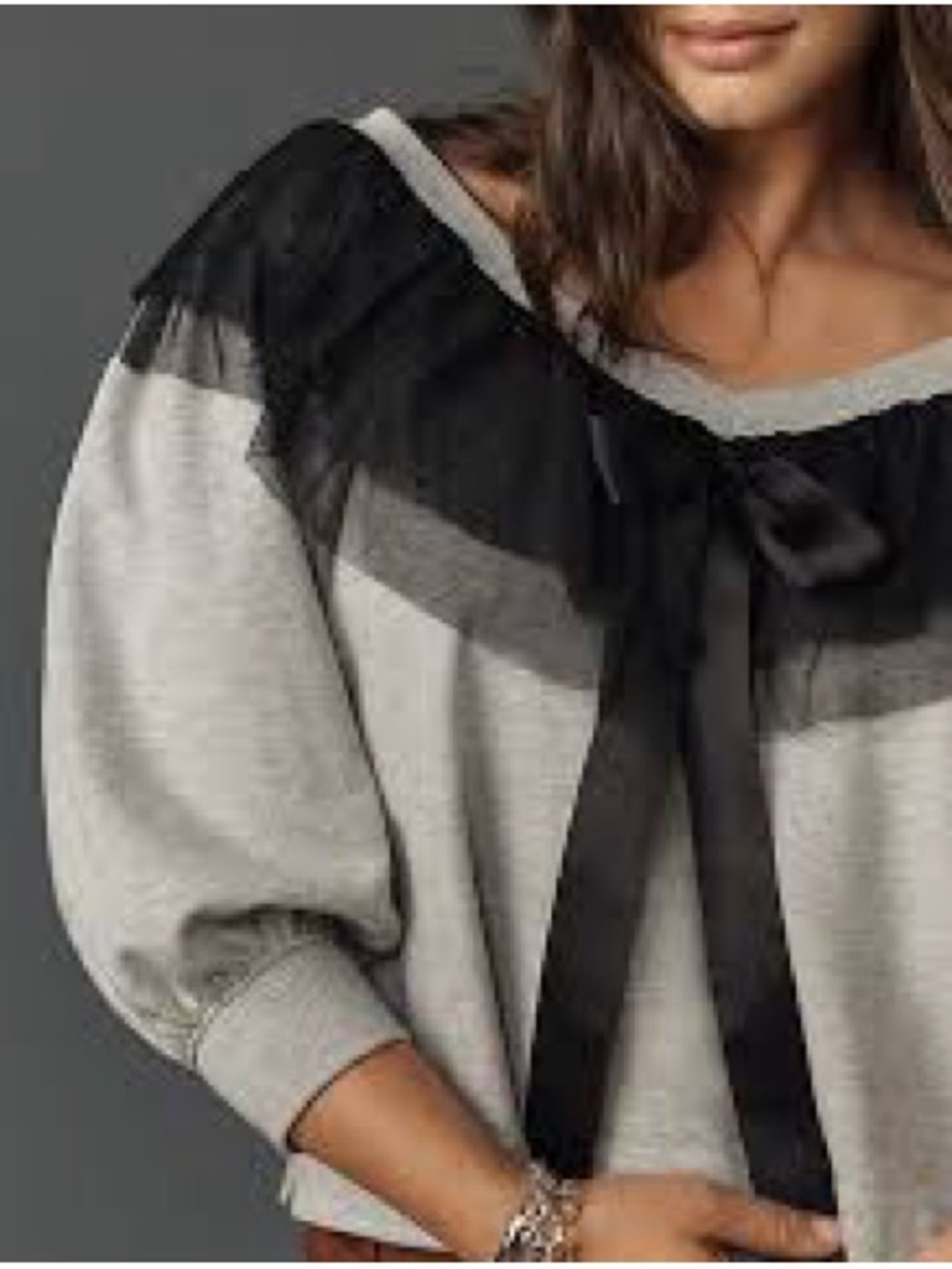Maeve | V-Neck Bow Sweater
